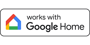 Лога на works with OK Google и works with Alexa